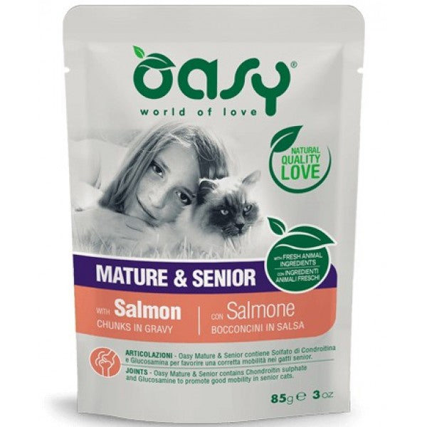 Oasy Bocconcini in Salsa Mature&Senior 85gr Oasy Bocconcini in Salsa Mature&Senior 85gr